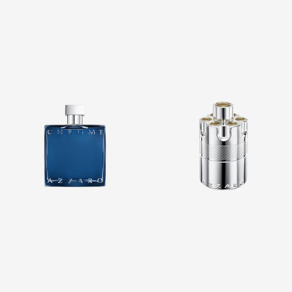 Azzaro Chrome Parfum 50ml + Azzaro Wanted Parfüm für Herren, EdP, 50 ml