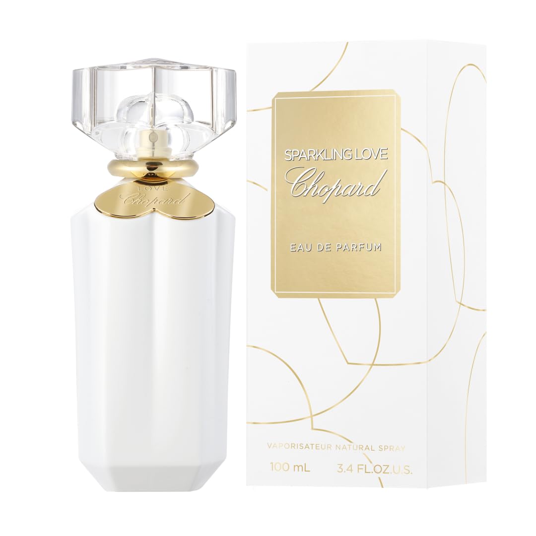 Chopard Sparkling Love 30 ml – Eau de Parfum für Frauen – Fruchtig-blumiger Duft – Extravagante Noten von Mandarine, Jasmin, Ylang-Ylang und Zedernholz – Parfum Damen – Weißer Glasflakon