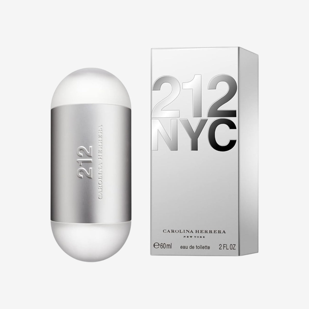Carolina Herrera 212 femme/woman Eau de Toilette Spray, 1er Pack (1 x 60 ml)