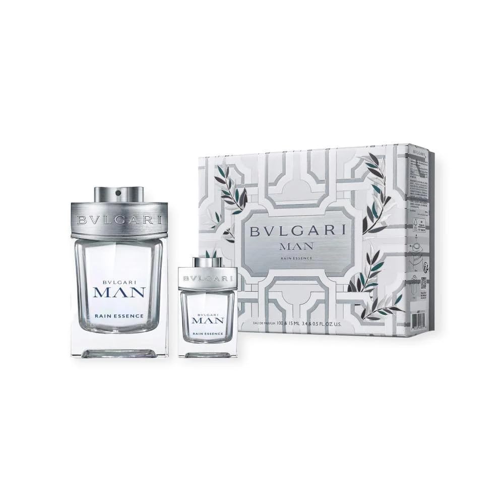 BVLGARI Man Rain Essence Set (EDP 100ml + EDP 15ml)