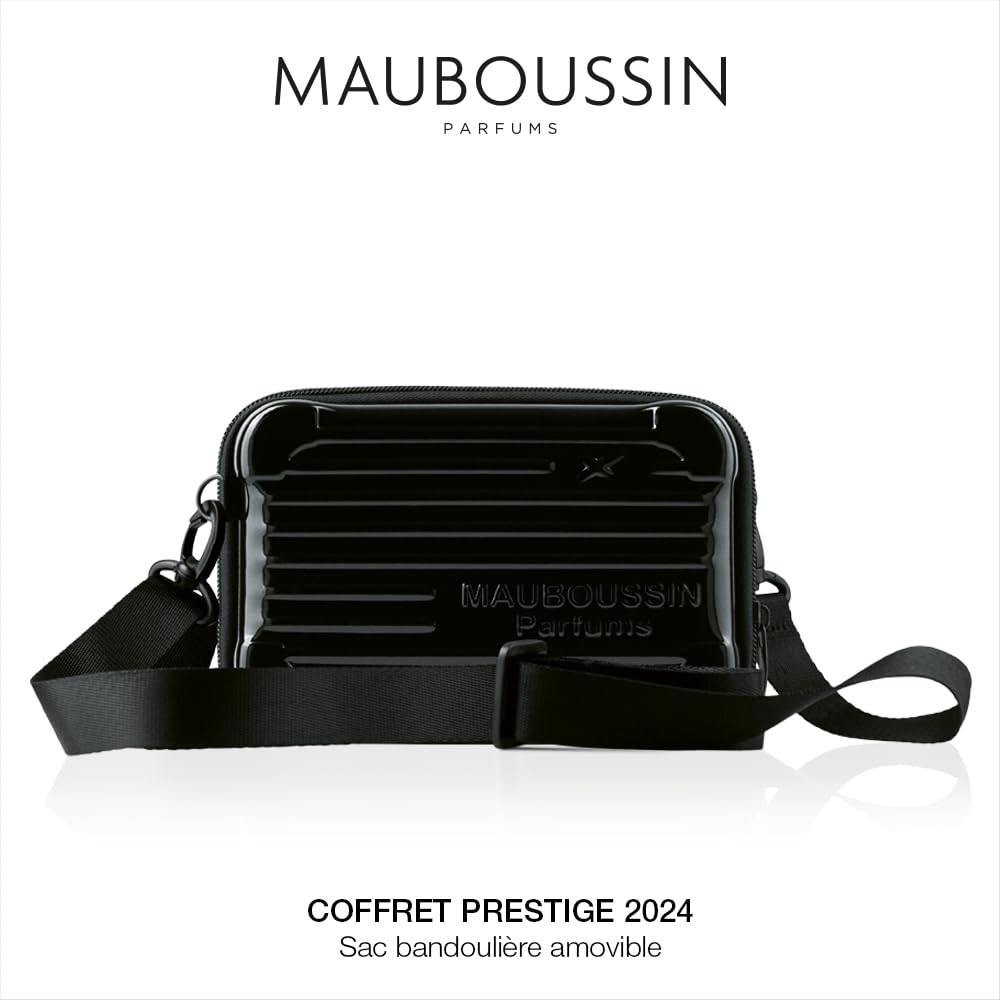Mauboussin - Prestige Set A La Folie : Eau de Parfum 100ml, Körperlotion 75ml, Reisespray 20ml & Pouch Bag