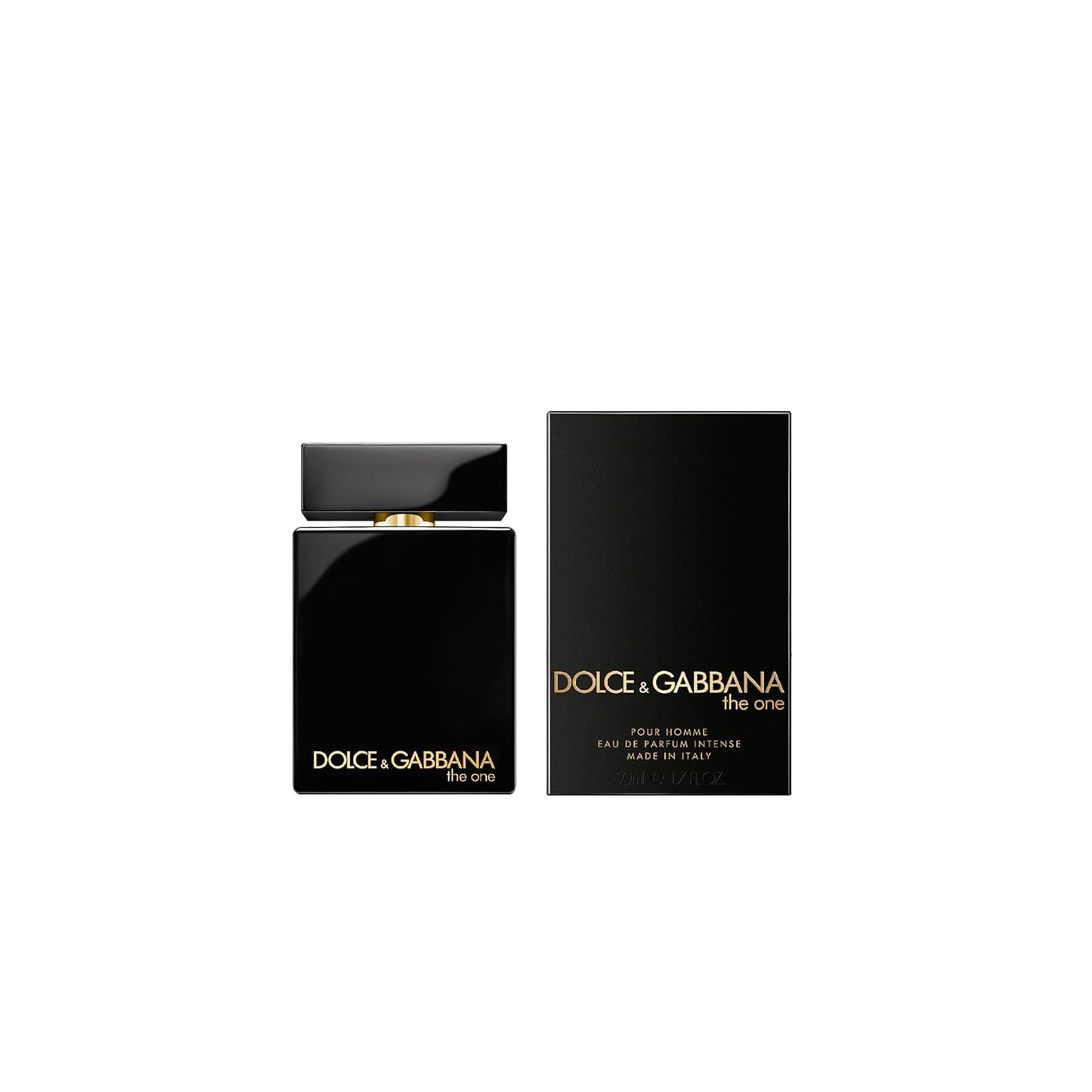 D&G, DOLCE & GABBANA THE ONE INTENSE EAU DE PARFUM 100ML Unisex adulto, Negro, Estándar
