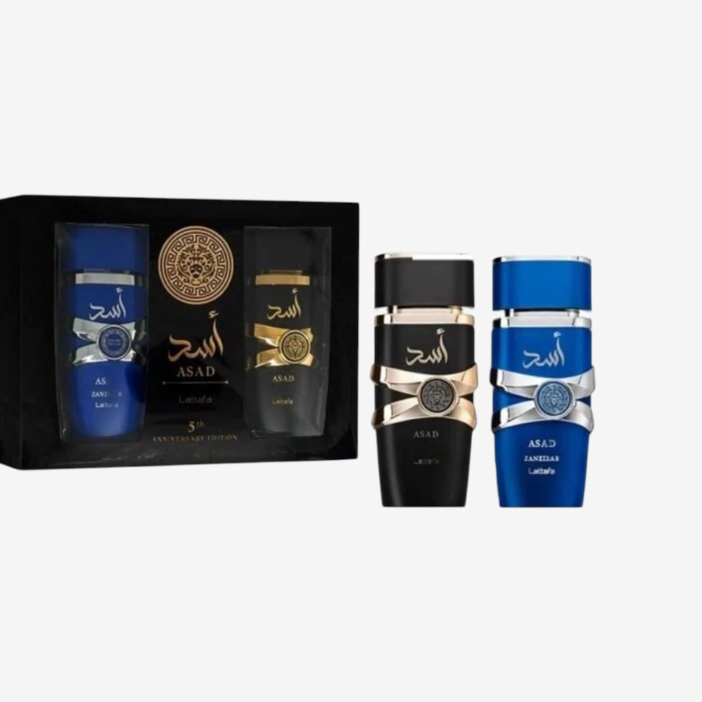 Lattafa Anniversary Edition Asad & Asad Sansibar Eau de Parfum, 100 ml