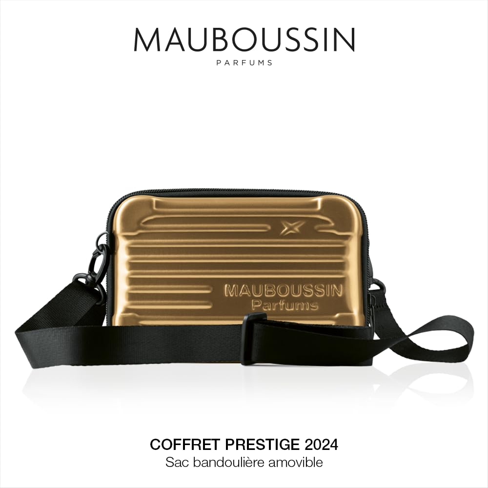Mauboussin - Prestige Set Elixir Pour Elle : Eau de Parfum 100ml, Körperlotion 75ml, Reisespray 20ml & Pouch Bag