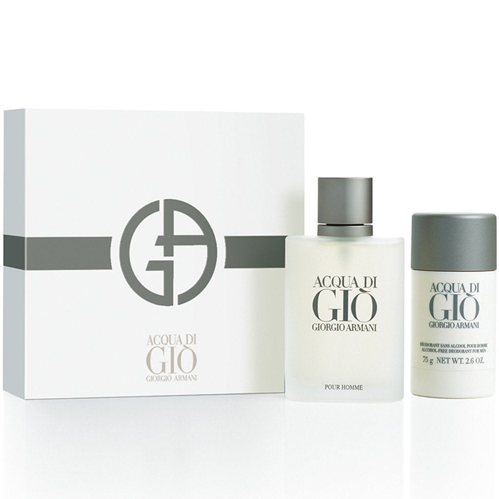 Giorgio Armani Acqua Di Gio Geschenkset 100 ml EDT + 75 ml Deodorant -, Eau de Toilette