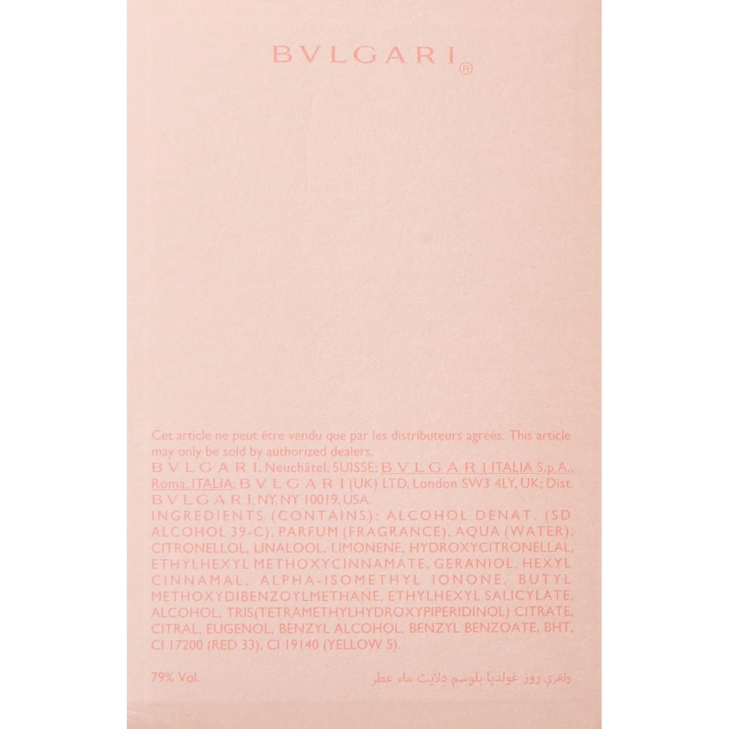 Bvlgari Rose Goldea Blossom Delight Femme/woman Eau de Parfum, 30 ml