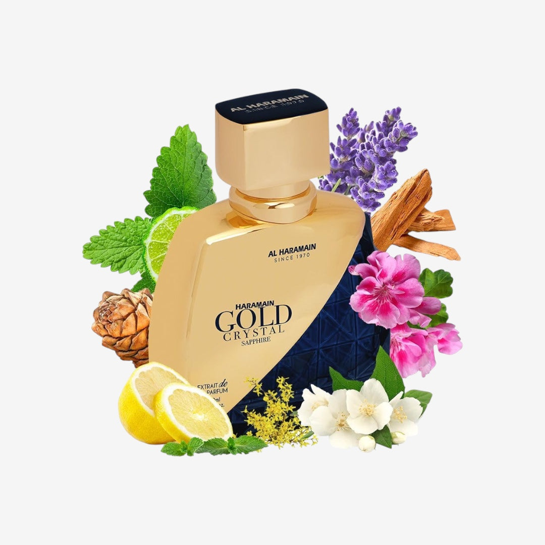 HARAMAIN Gold Crystal Sapphire Spray 100ML