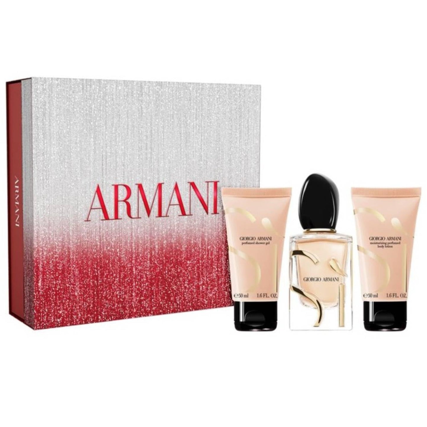 GIORGIO ARMANI Si Set (Eau de Parfum 50ml + Body Lotion 50ml + Shower Gel 50ml)