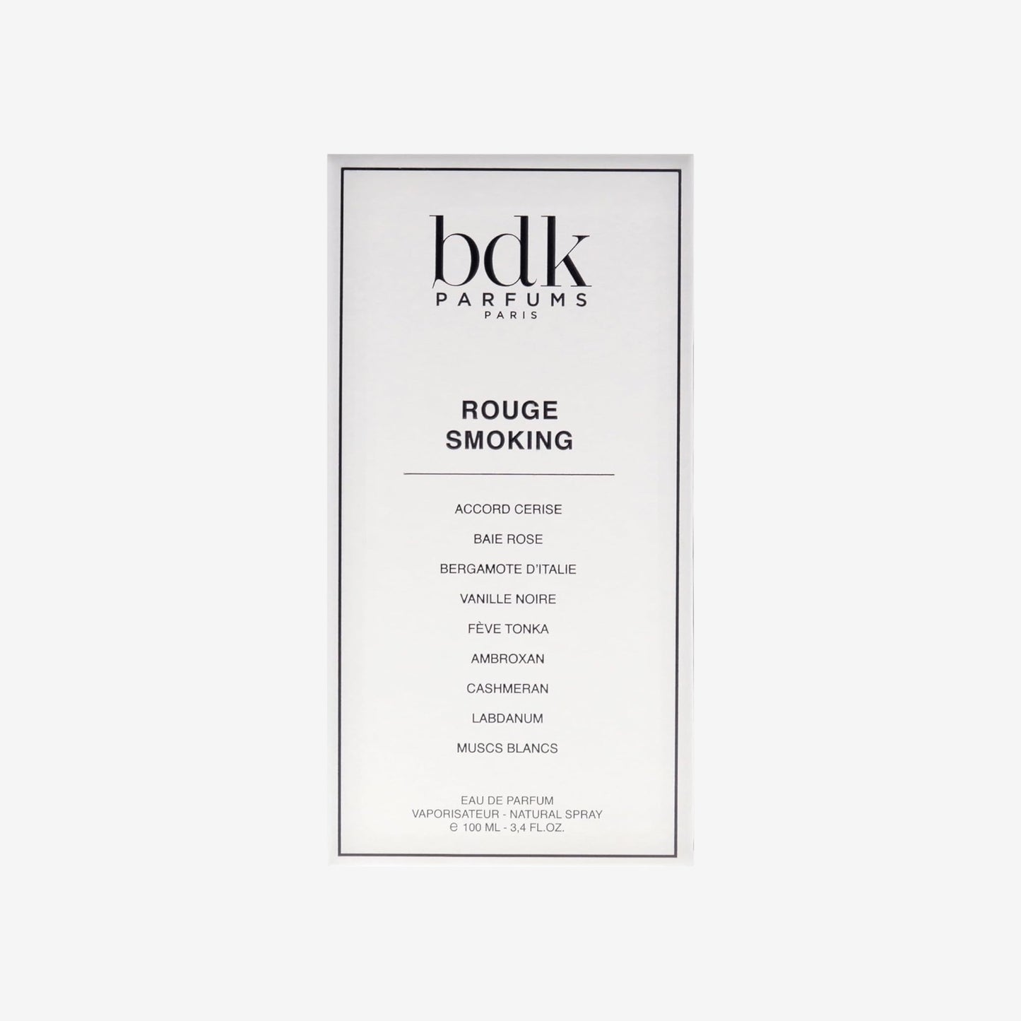 Bdk Eau De Parfum 100 Vapo Rouge Smoking