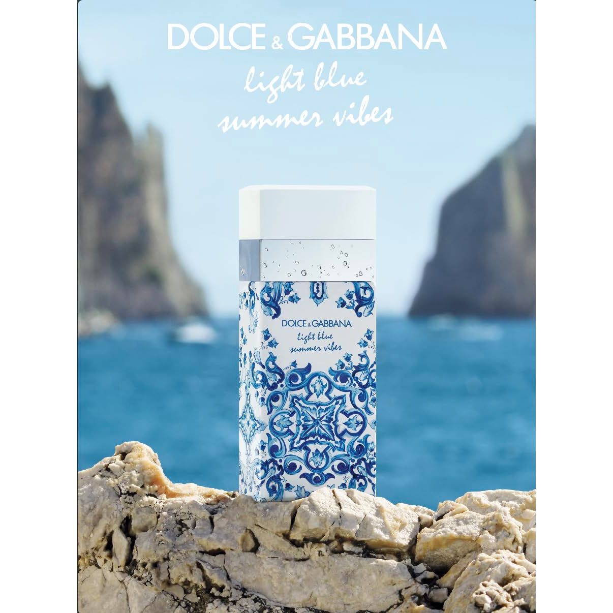 DOLCE & GABBANA, Light Blue Summer Vibes, Eau de Toilette, Unisexduft, 100 ml