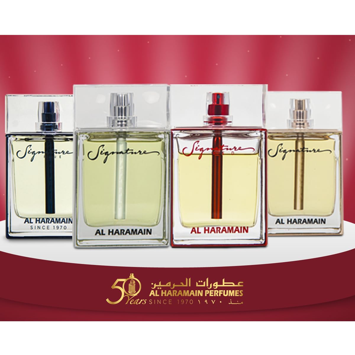 Al Haramain Perfumes Signature Homme Eau de Parfums, 1 Stück
