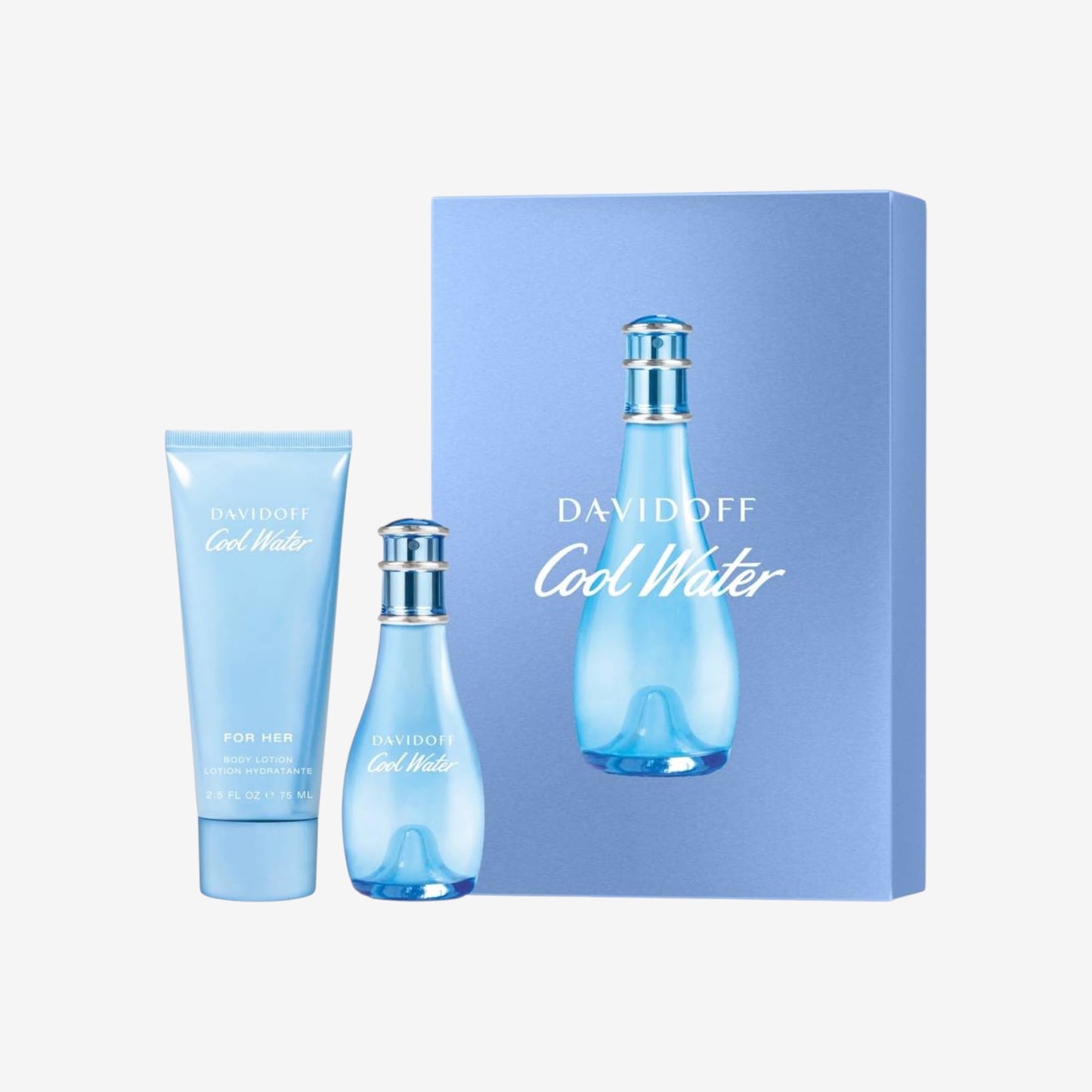 DAVIDOFF Cool Water Woman Set (EDT 30ml + Bodylotion 75ml)