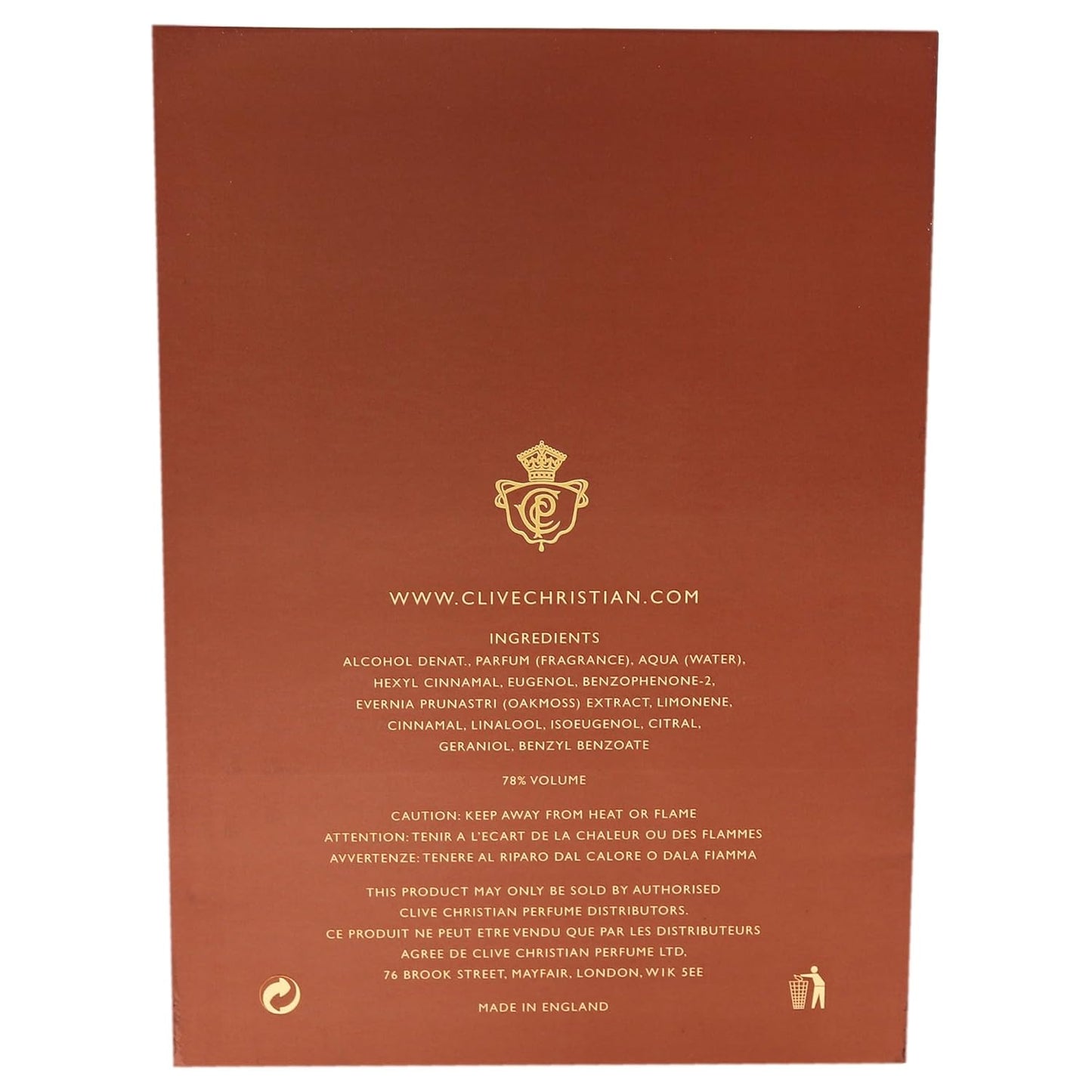 Clive Christian E for Men Eau de Parfum, 50 ml