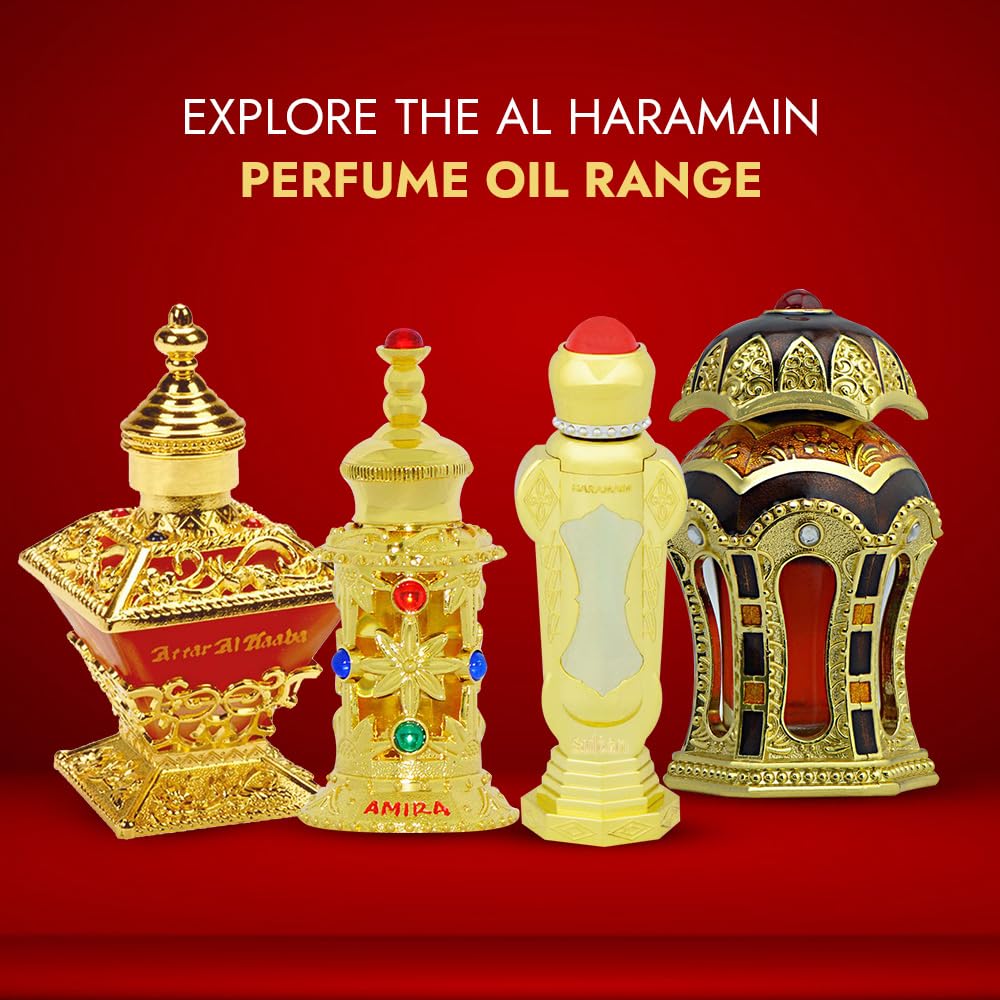 Al Haramain Tanasuk Parfümöl - 12 ml | Amber Vanille Parfüm für Damen und Herren Attar Oil | Konzentriertes Parfümöl mit Bernstein-Vanilleduft