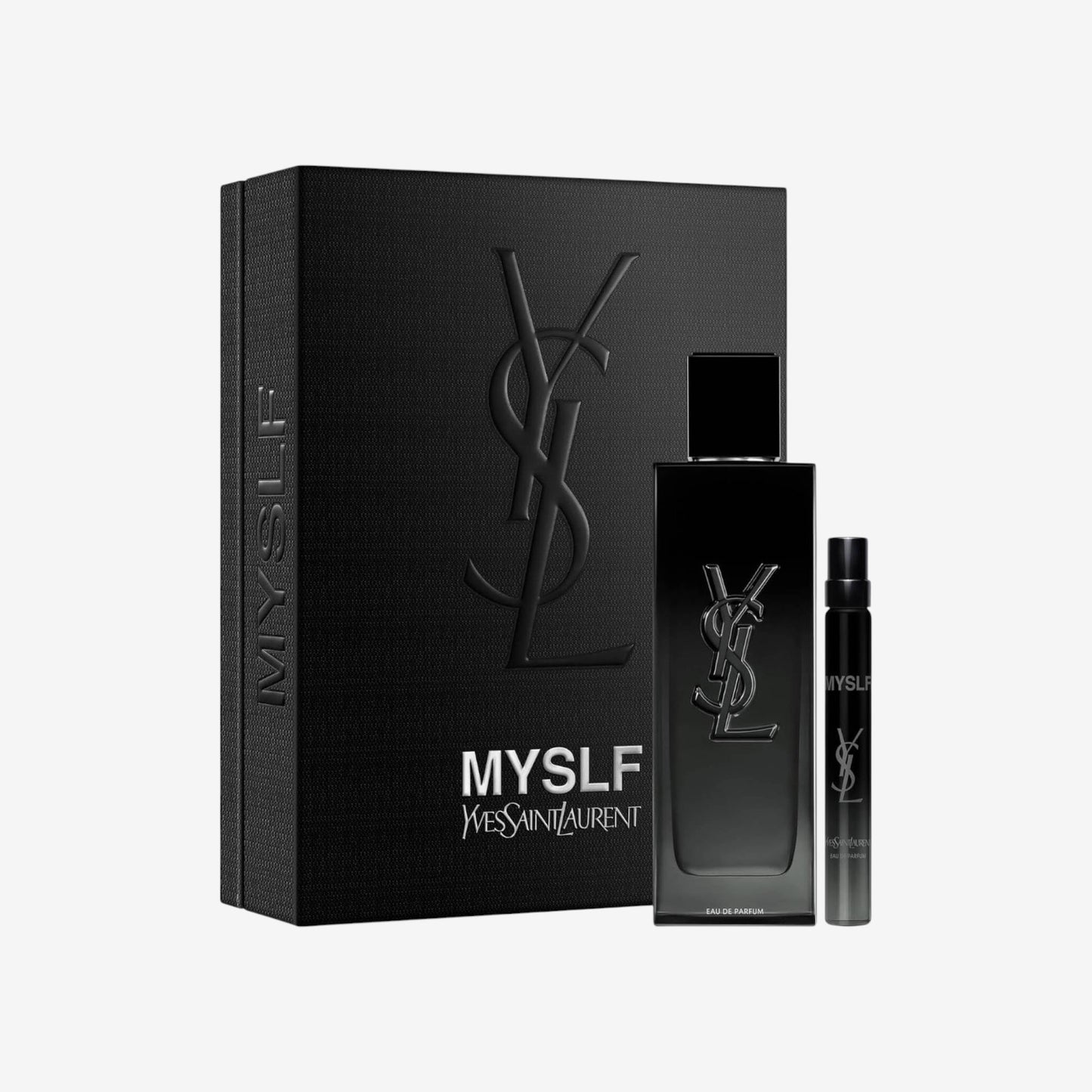 YVES SAINT LAURENT Ysl Myslf Geschenk-Set, 2-teilig, 3,4 Edp-Spray + Mini-Spray, 10 ml, harte Box