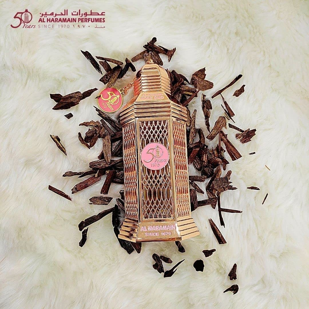 AL HARAMAIN, 50 Years Rose Oud, Eau de Parfum, Unisexduft, 100 ml