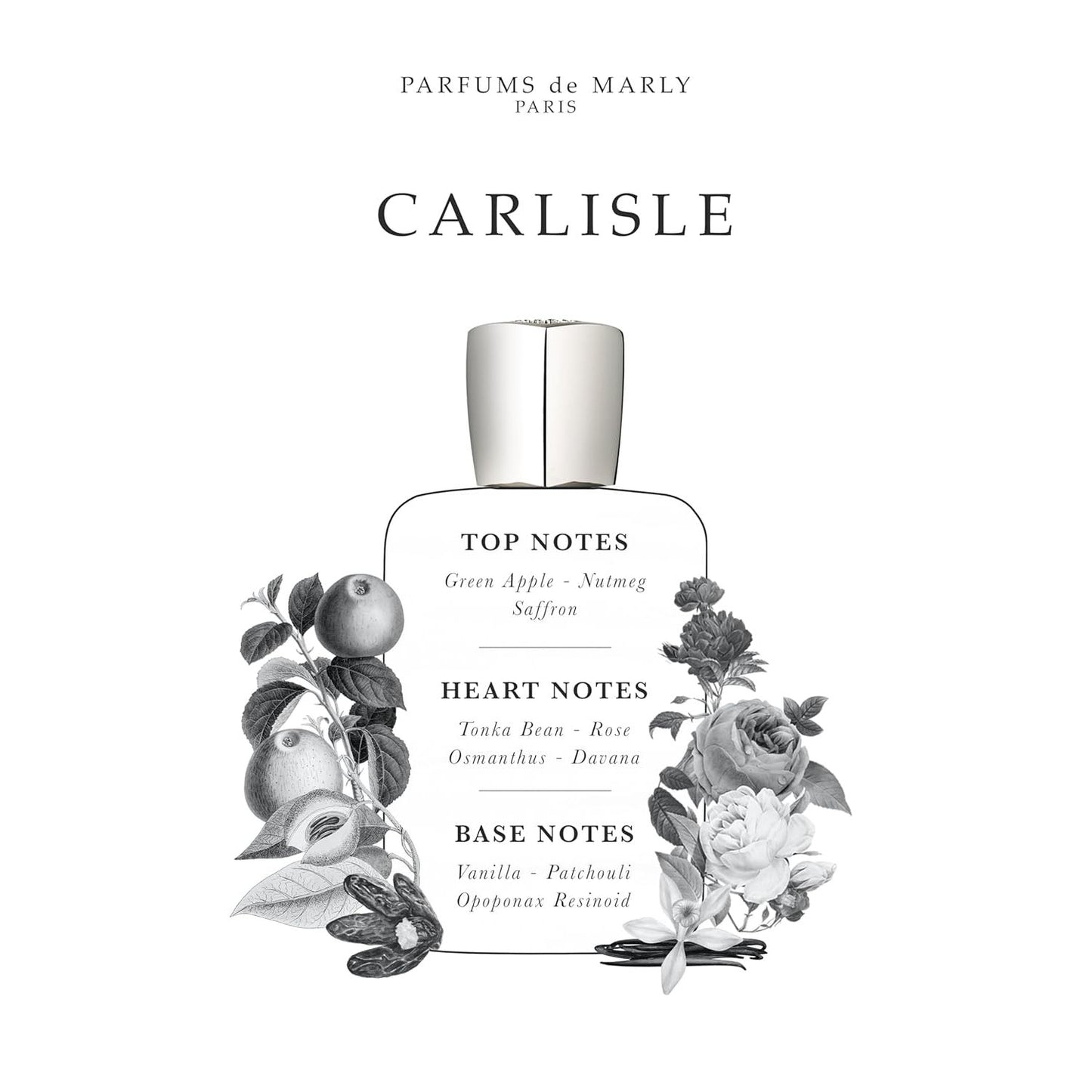 PARFUM DE MARLY Carlisle Unisex Eau de Parfum Spray, 1er Pack(1 x 125 ml)