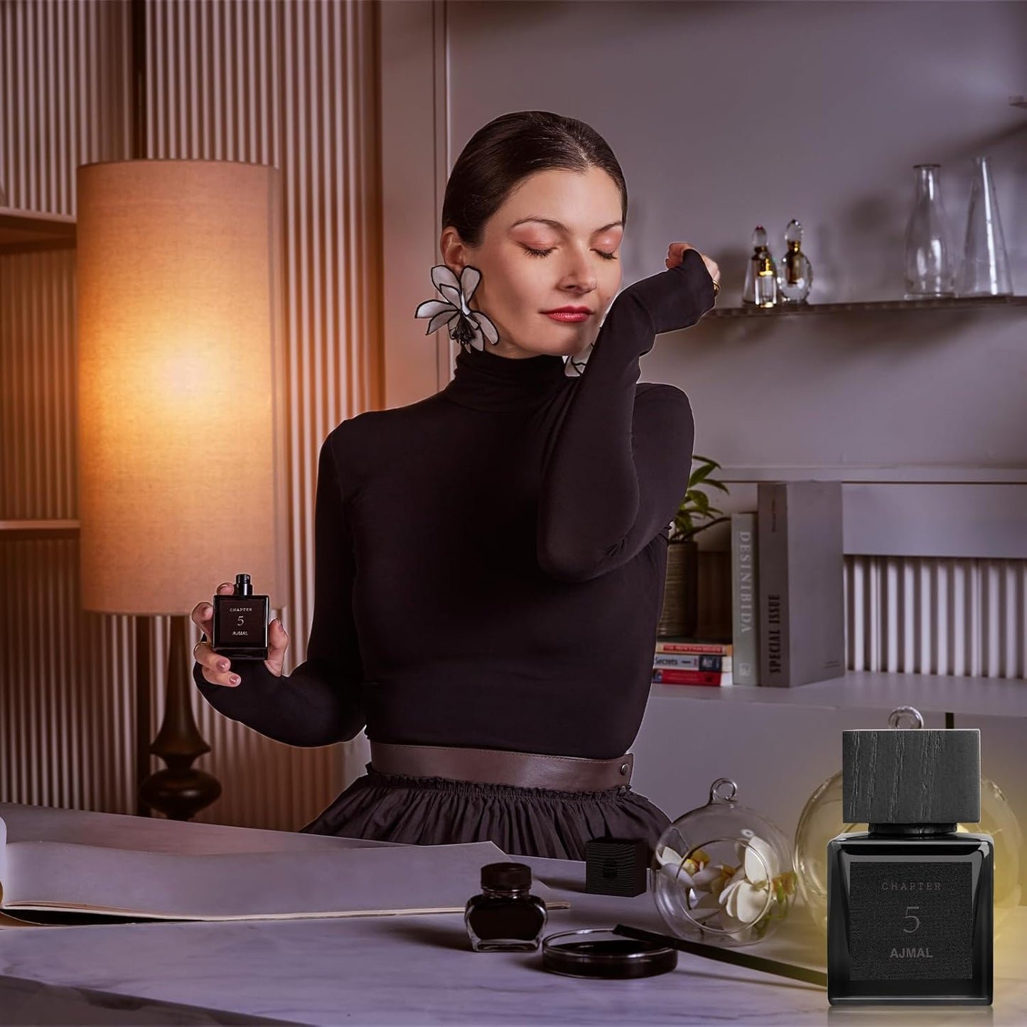 Ajmal Chapter V Eau de Parfum für Unisex, 50 ml, langanhaltender Duft, hergestellt in Dubai