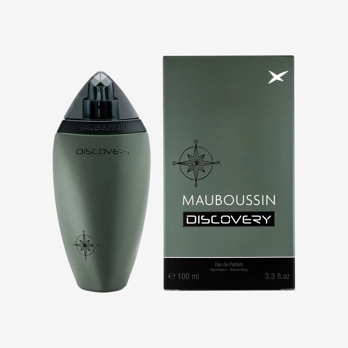 Mauboussin - Eau de Parfum Homme (Herren) - Discovery - Holziger, Aromatischer & Frischer Duft - 100ml