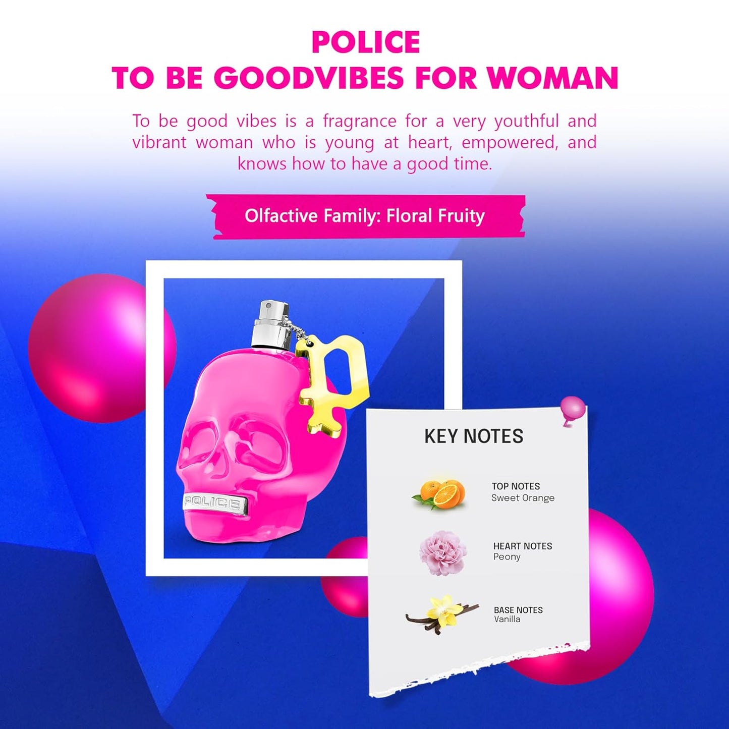 To Be Goodvibes Woman Eau de Parfum 125 ml POLICE