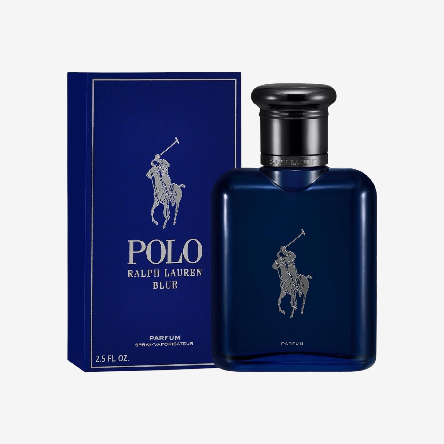 Ralph Lauren Polo Blue Parfum für Herren, fruchtig-holziger Duft mit Mandarine, Rosa Pfeffer & Patchouli, für anspruchsvolle Männer, 75 ml