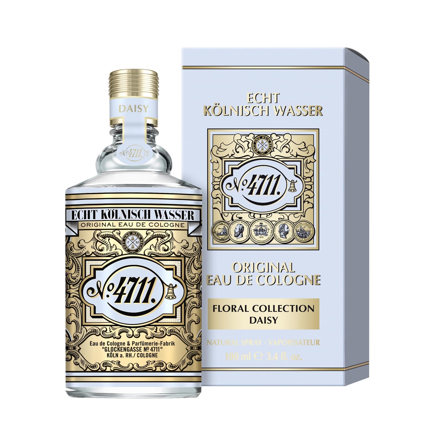 4711® Floral Collection Lily of the Valley | Eau de Cologne: Rein - lieblich - zart | 100ml Natural Spray