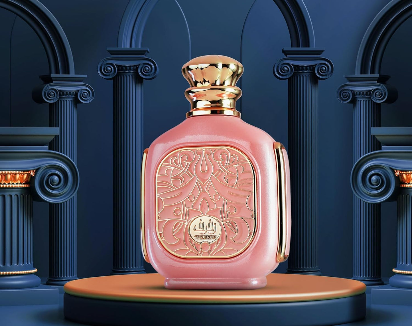 ZIMAYA Afnan Precious Collection Zukhruf Pink U 3.4 EDP Spray, Unisex, 100 ml