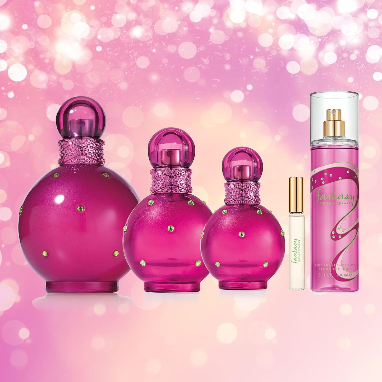 Britney Spears - Fantasy, Eau de Parfum, Damenparfüm Spray, fruchtige & sinnliche Noten, süßes & holziges Aroma, Parfüm für Frauen - 100 ml