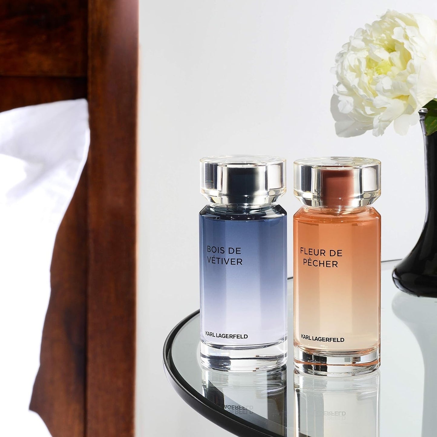 Karl Lagerfeld Fleur de Pêcher EdP, Linie: Les Matières Base, Eau de Parfum für Damen, Inhalt: 50ml