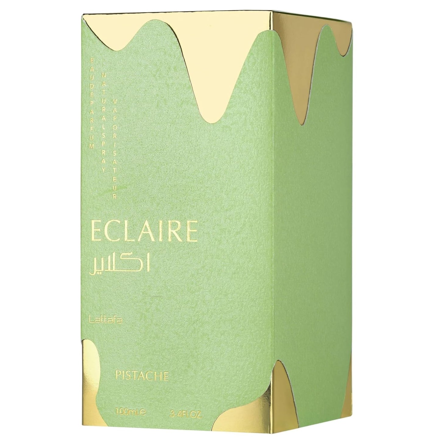 Lattafa Eclaire Pistache Eau de Parfum, Luxuriöses Parfüm, Pistazienduft, 100ml