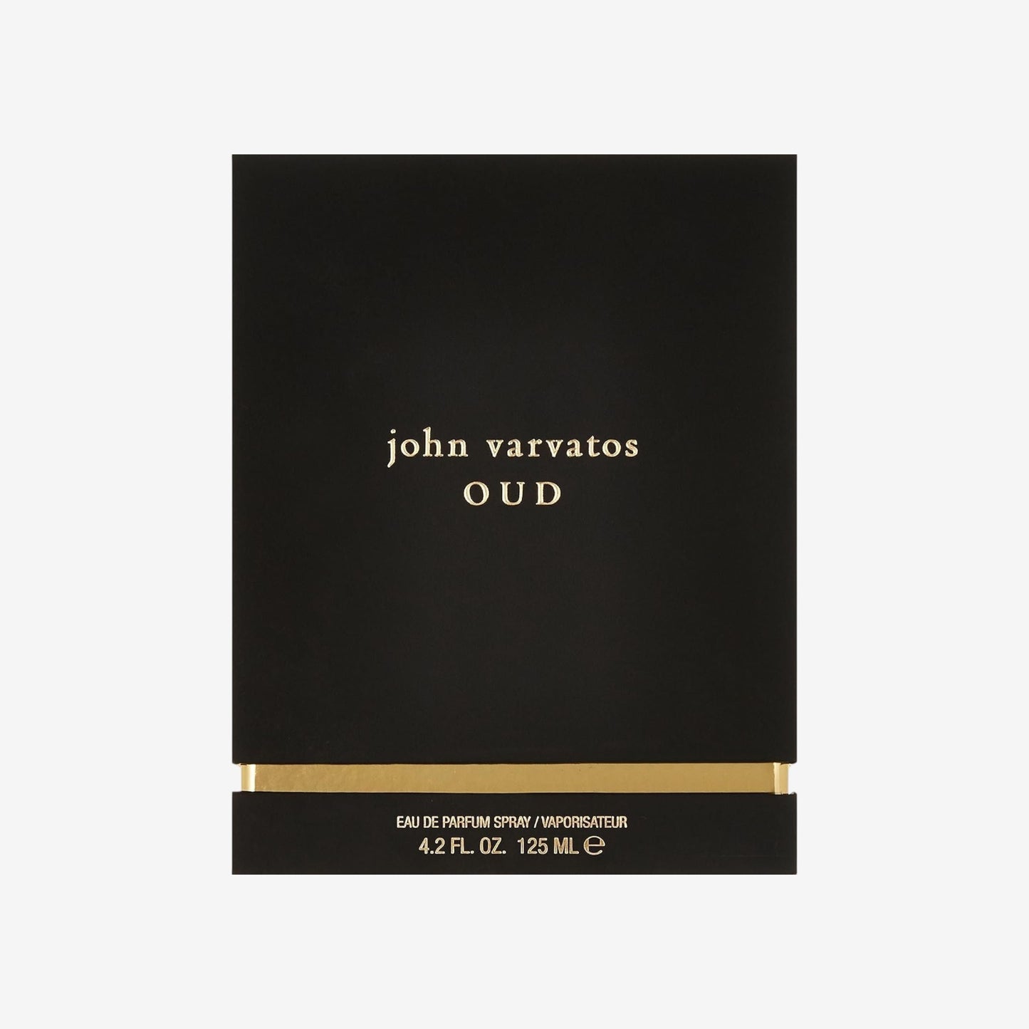 John Varvatos OUD – Eau de Toilette homme/men, 125 ml, würzig-orientalischer Duft für Herren, luxuriöse Mischung aus aufregenden Gewürzen & Oud Öl, Herrenduft im edlen Design Flakon