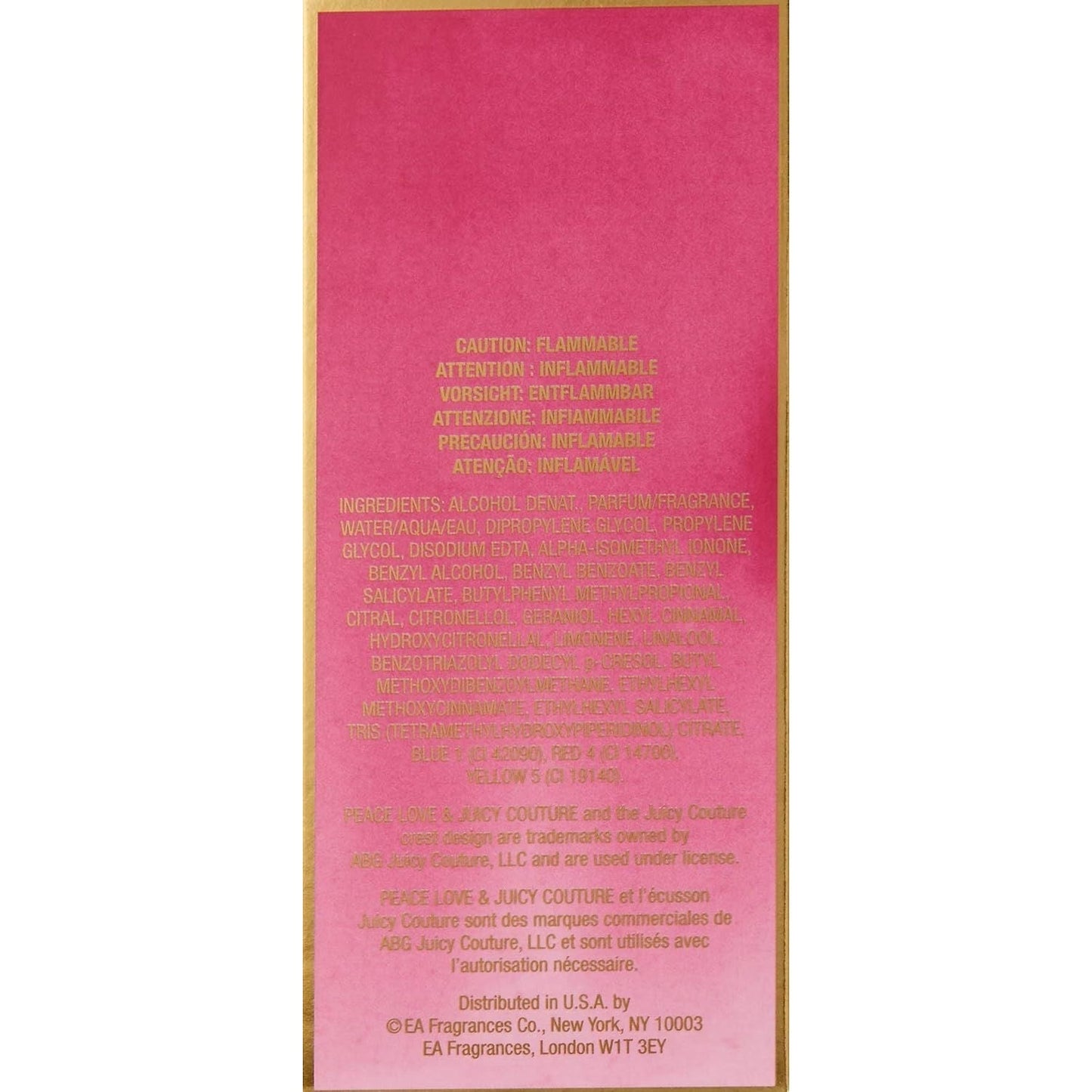Peace. Love And Juicy Couture Edp Vapo 100 Ml