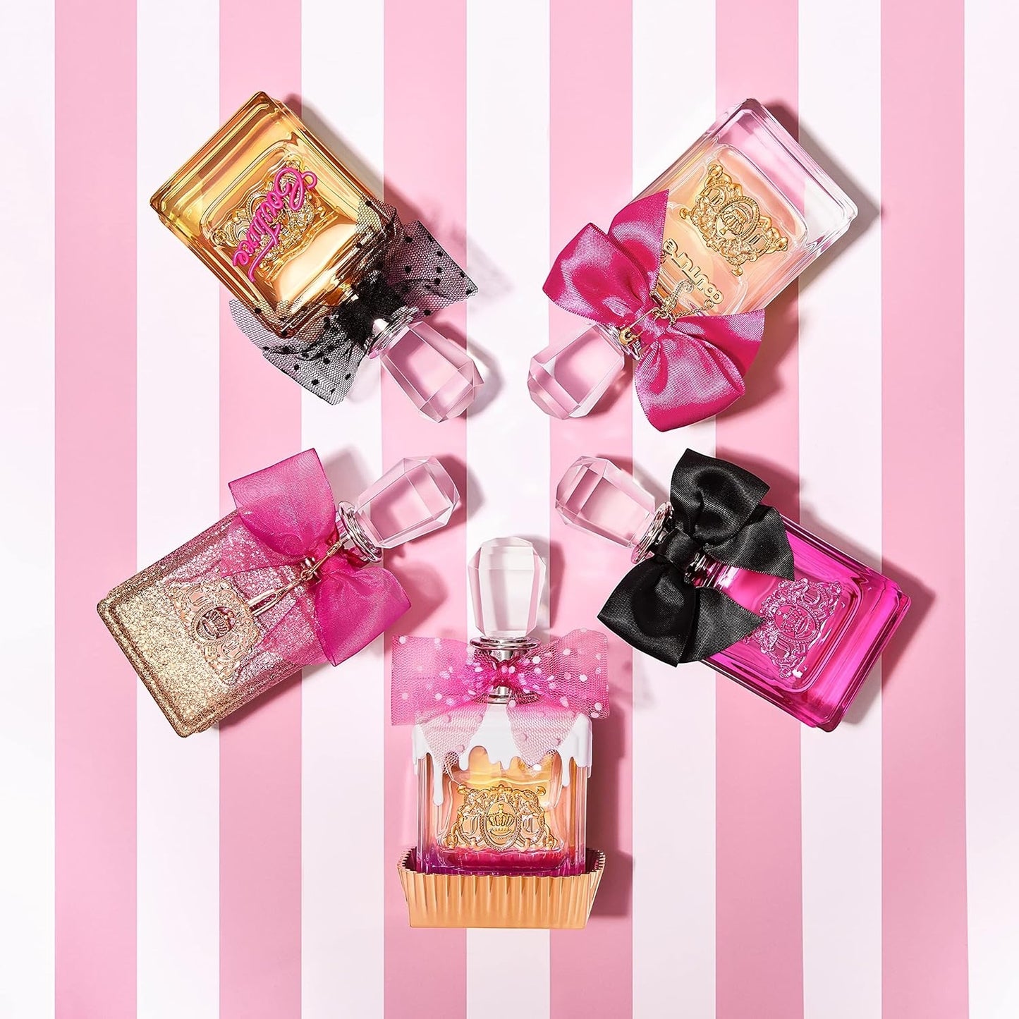 Juicy Couture – Viva La Juicy Sucré 3-teiliges Set, Gourmand-Duft mit süßem Amber, Mandarinen & Vanille, Unwiderstehliches Eau de Parfum für Damen, Langanhaltende Damendüfte für das Viva-Girl