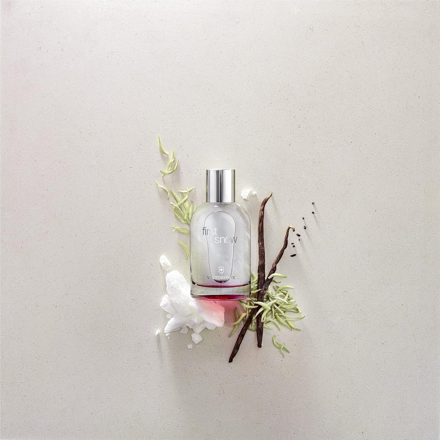 VICTORINOX First Snow Eau de Toilette für Damen, Parfüm mit Vanille und Moschus, Frisch und zart, Vegan, 100 ml, V0000898