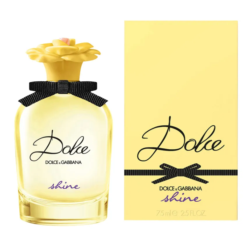 Dolce & Gabbana D&G, DOLCE SHINE EAU DE PARFUM 75ML Unisex adulto, Negro, 75 ml