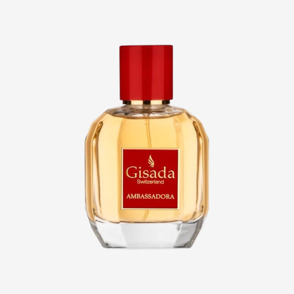 Gisada - Ambassadora | 100ml | Eau de Parfum | Parfüm für Frauen | orientalisch, süß, blumig und sehr lebendiger Frauenduft | Damenparfum |Fruchtig süß & wohlig warm für Sie