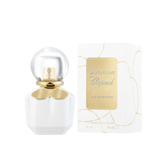 Chopard Sparkling Love 30 ml – Eau de Parfum für Frauen – Fruchtig-blumiger Duft – Extravagante Noten von Mandarine, Jasmin, Ylang-Ylang und Zedernholz – Parfum Damen – Weißer Glasflakon
