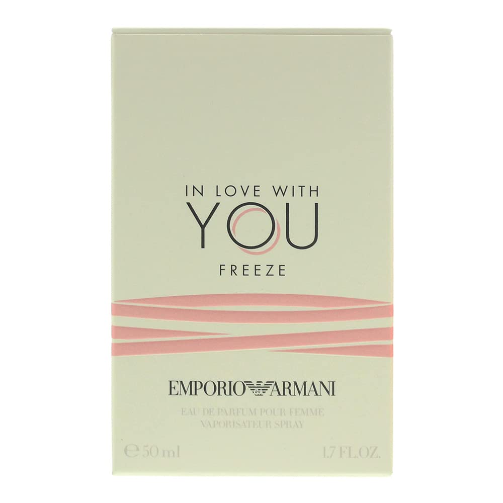 Giorgio Armani Unisex Love With You Vaporizador GIORGIO ARMANI IN LIEBE MIT IHNEN EAU DE PARFUM FREEZE 50ML VAPORIZER, Negro, Nur EU