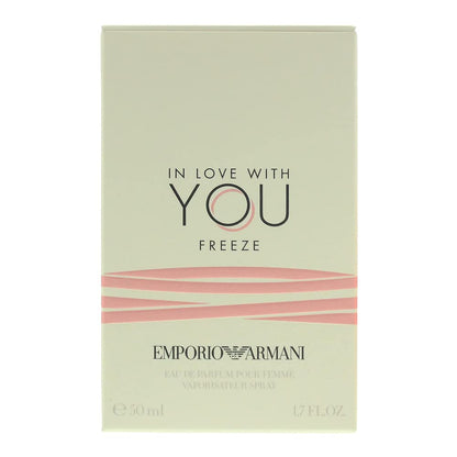 Giorgio Armani Unisex Love With You Vaporizador GIORGIO ARMANI IN LIEBE MIT IHNEN EAU DE PARFUM FREEZE 50ML VAPORIZER, Negro, Nur EU