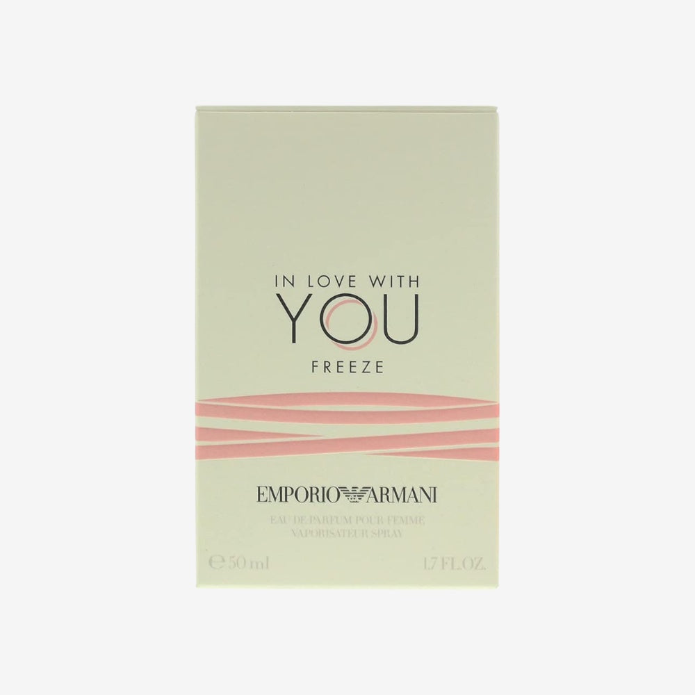 Giorgio Armani Unisex Love With You Vaporizador GIORGIO ARMANI IN LIEBE MIT IHNEN EAU DE PARFUM FREEZE 50ML VAPORIZER, Negro, Nur EU