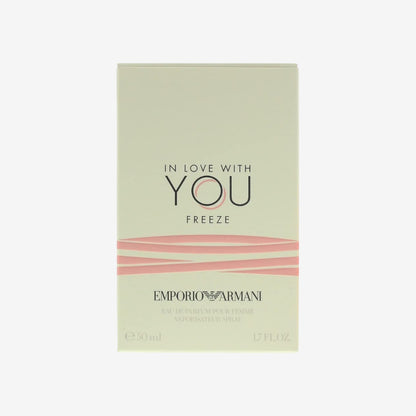 Giorgio Armani Unisex Love With You Vaporizador GIORGIO ARMANI IN LIEBE MIT IHNEN EAU DE PARFUM FREEZE 50ML VAPORIZER, Negro, Nur EU
