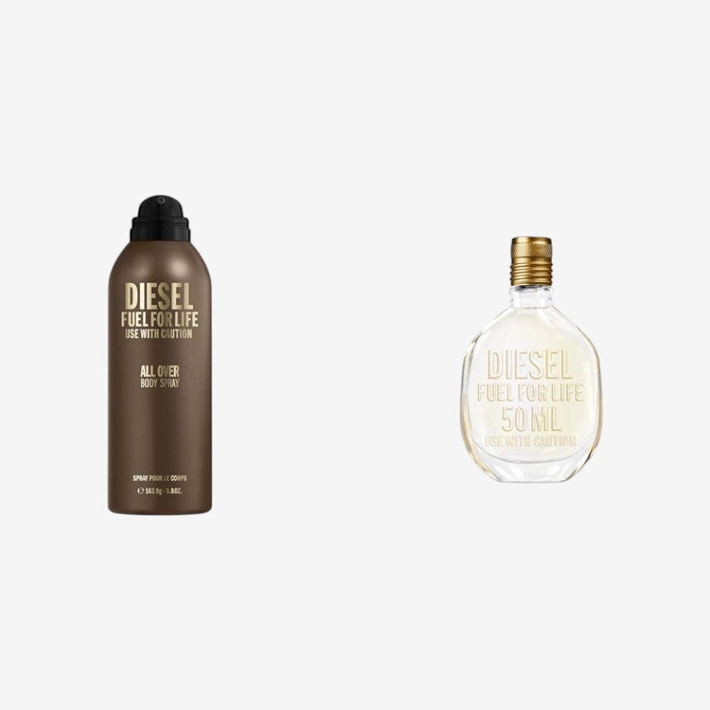 Diesel Fuel for Life Body Spray 200ml + Diesel Fuel For Life Homme Eau de Toilette 50ML