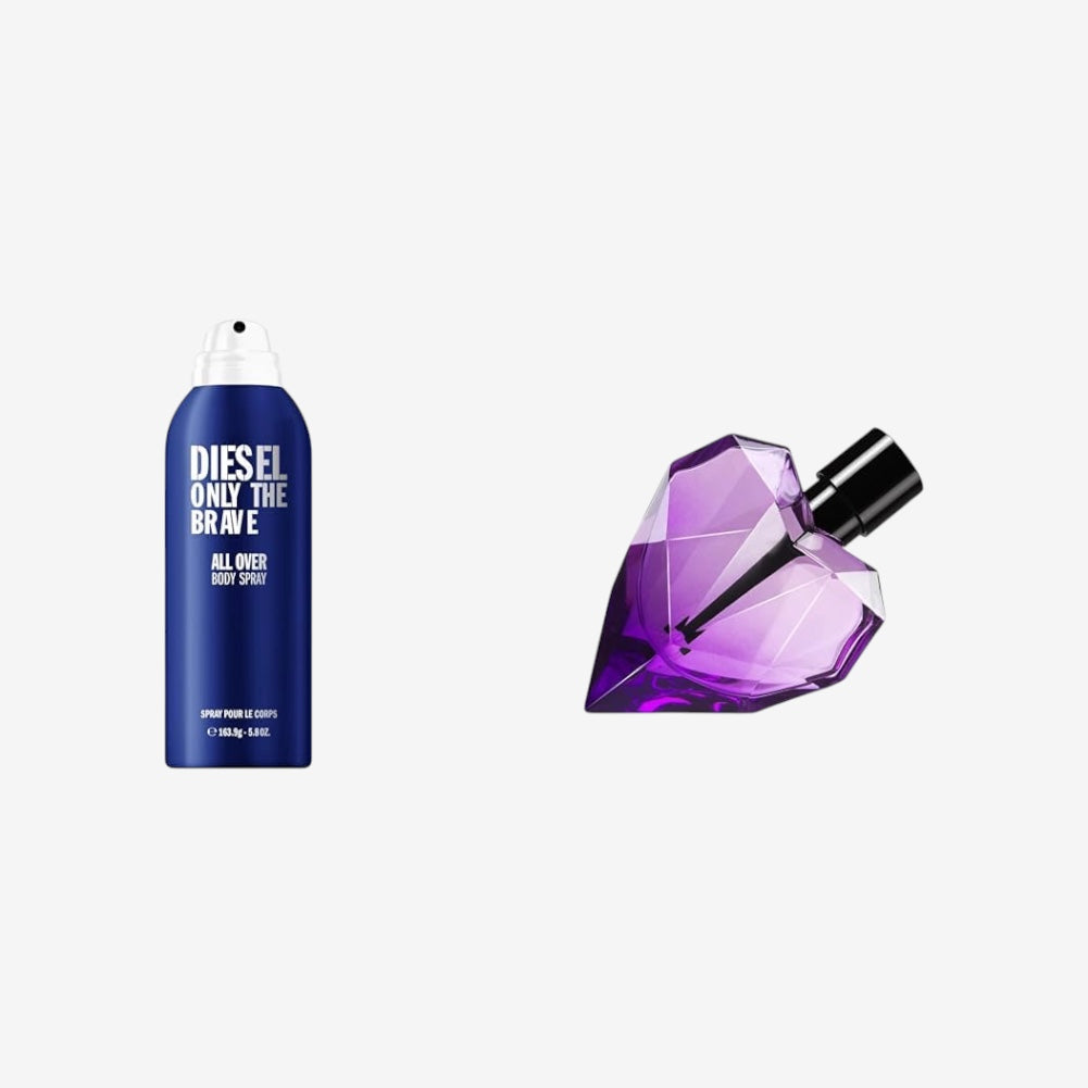 Diesel Only the Brave Body Spray 200ml + Diesel Loverdose Eau de Parfum 30ml
