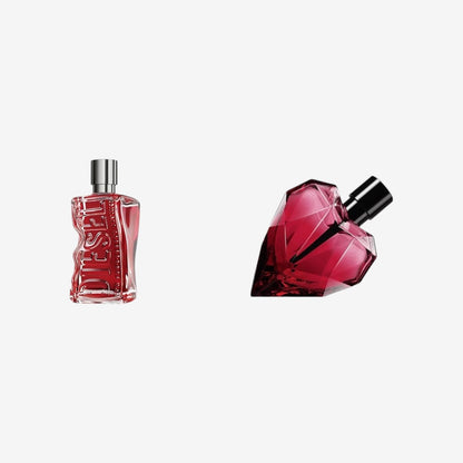 D by Diesel Red Parfüm | Eau de Parfum für Herren 50 ml + Diesel Loverdose Red Kiss Eau de Parfum 30ml
