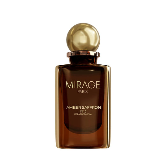 Amber Saffron No.3 – Extrait de Parfum Unisex (30% Duftöl), mit Pheromonen, würzig-warmes Amber & Safran, langanhaltend & luxuriös, 50 ml + gratis 2 ml Duftprobe