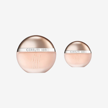 Cerruti 1881 Femme, Eau de Toilette, Spray, 100 ml (1er Pack) & 1881 Femme, Eau de Toilette, Spray, für Sie, 30 ml, ein originaler, zarter Duft von einem zugelassenen Fachhändler