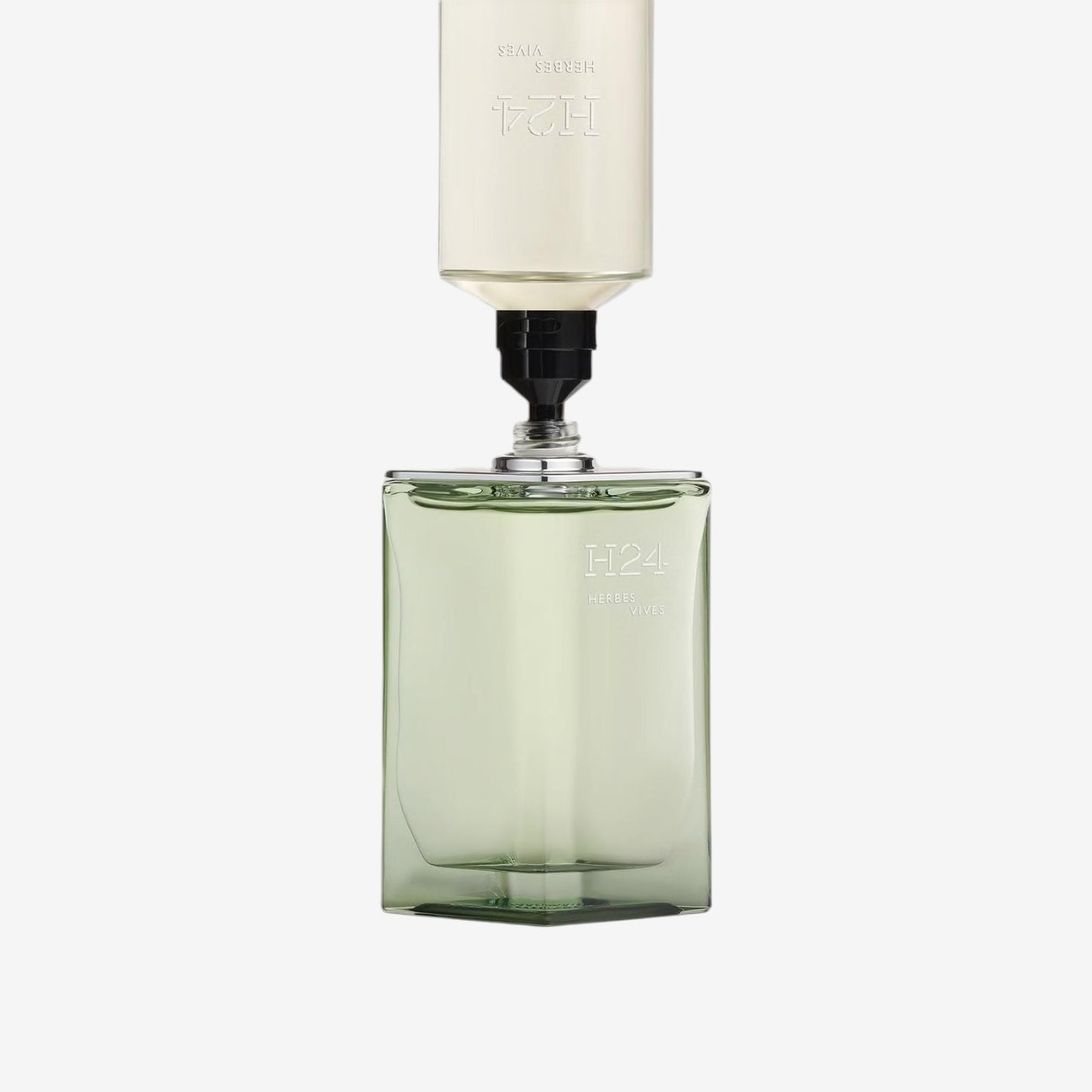 HERMES Hermès H24 Herbes Vives Eau de Parfum, nachfüllbar, Spray für Herren, 100 g