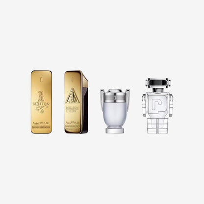 Paco Rabanne Köln-Geschenkset für Herren, 4 x 5 ml, Reisevielfalt