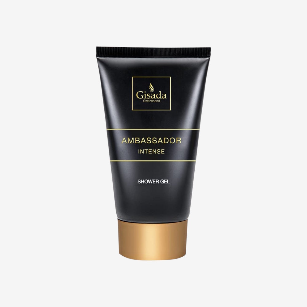 Gisada - Ambassador Intense Set | Geschenkset | Eau de Parfum 50 ml & Duschgel 100 ml | Würziger, frischer Herrenduft