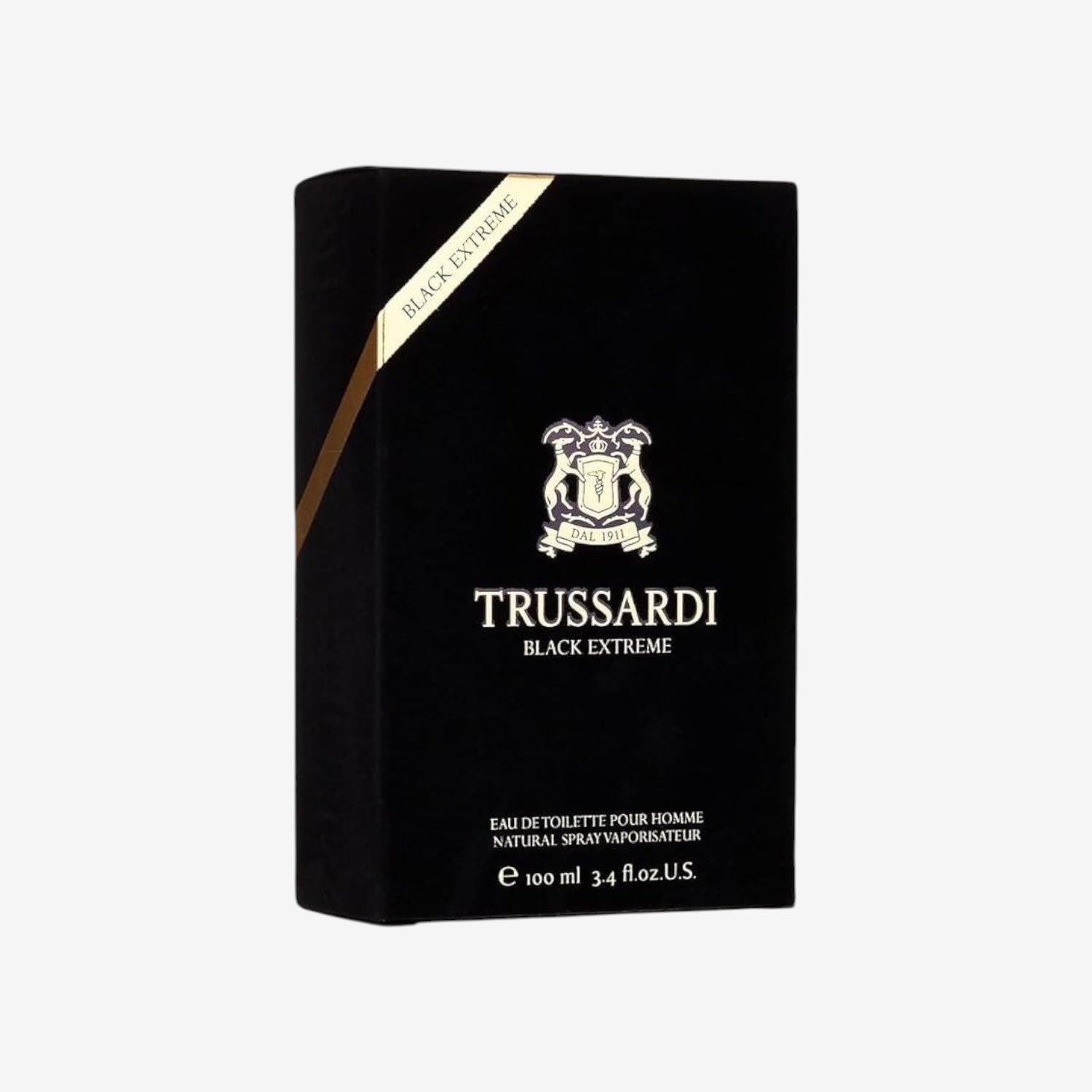 Trussardi 1911 Black Ext EDT V100 ml, 1er Pack (1 x 100 ml)